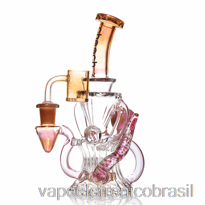 Vape Eletrônico Cheech Vidro Huncho Dab Rig Ouro